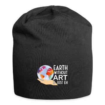 Art Teacher Funny Saying Art Course Art Class - Jersey Beanie - black - Front