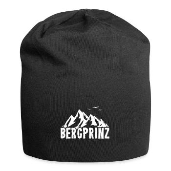 Bergprinz - (b) (2) - Jersey-Beanie - Schwarz - Vorne