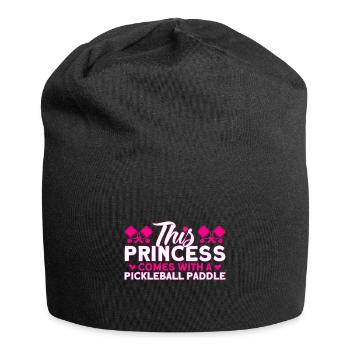 Pickleball-Liebhaber Pickleball Pickleball-Spieler - Jersey-Beanie - Schwarz - Vorne