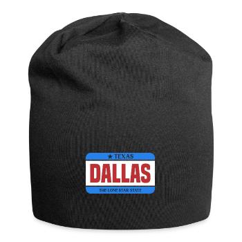 Dallas Texas Lone Star State Design für stolze - Jersey-Beanie - Schwarz - Vorne