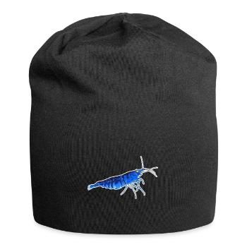 Blue Tiger Shrimp Pet Design for Proud - Jersey Beanie - black - Front