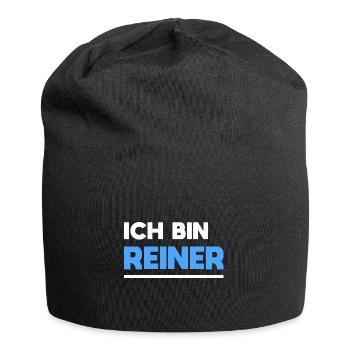 Reiner Name Spruch für stolze Reiner - Jersey-Beanie - Schwarz - Vorne