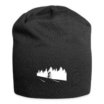 Arbres - Cyclisme - (7) - Bonnet en jersey - noir - Devant