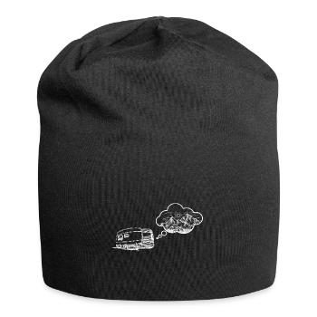 Montagne - Caravane - (6) - Bonnet en jersey - noir - Devant