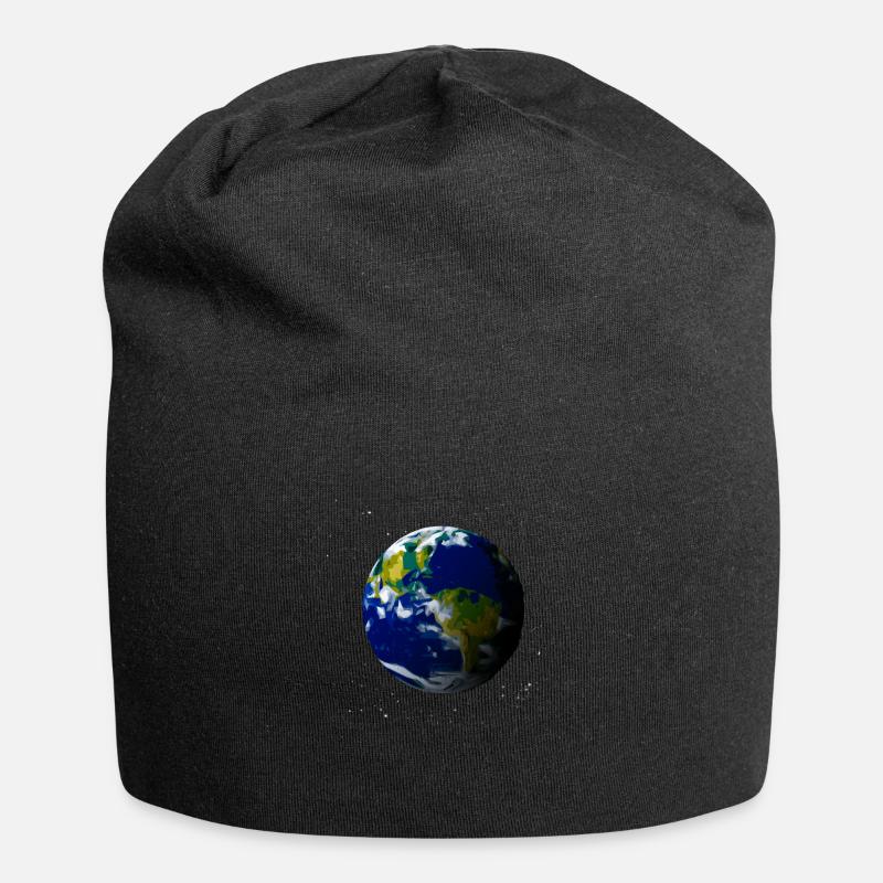 terre - Bonnet en jersey - noir