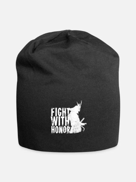 Samurai - Jersey-Beanie - Schwarz