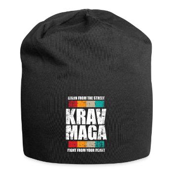 Krav Maga discipline gift - Jersey Beanie - black - Front