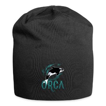Baleine de baleine - Bonnet en jersey - noir - Devant