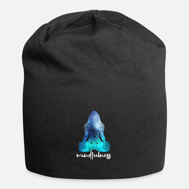 yoga - Bonnet en jersey - noir