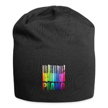 piano - Bonnet en jersey - noir - Devant