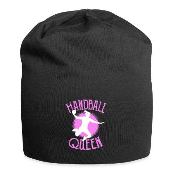 Handball fille reine sport - Bonnet en jersey - noir - Devant