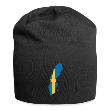 Sweden - Jersey Beanie - black - Front