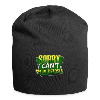 Ketosis I'm sorry I can't - Jersey Beanie - black - Front