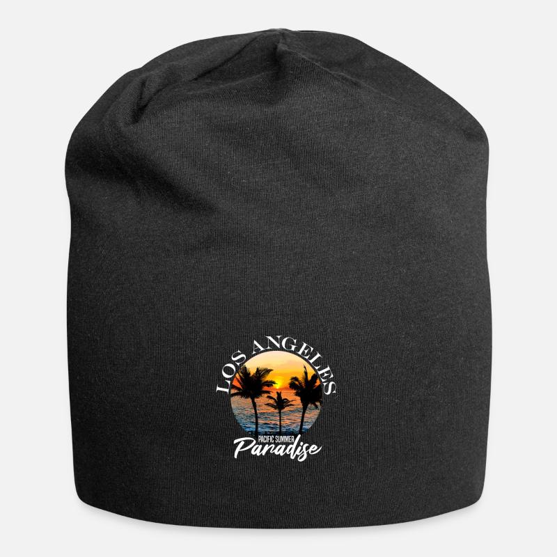 Los Angeles - Jersey Beanie - black