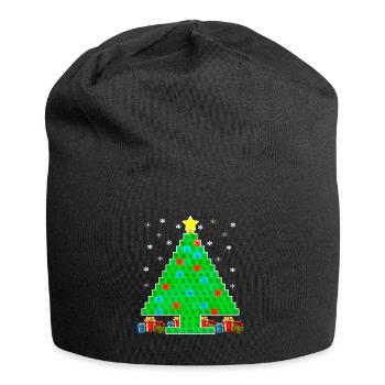 Chemie Periodensystem Weihnachtsbaum Ugly Xmas - Jersey-Beanie - Schwarz - Vorne