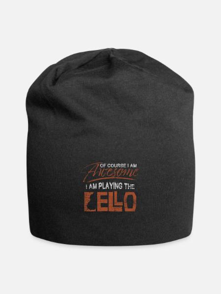 cello - Jersey Beanie - black