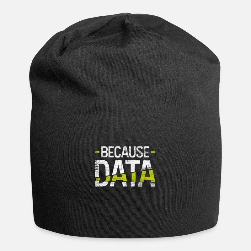 IT data - Jersey Beanie - black