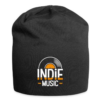 Musique indépendante - Bonnet en jersey - noir - Devant