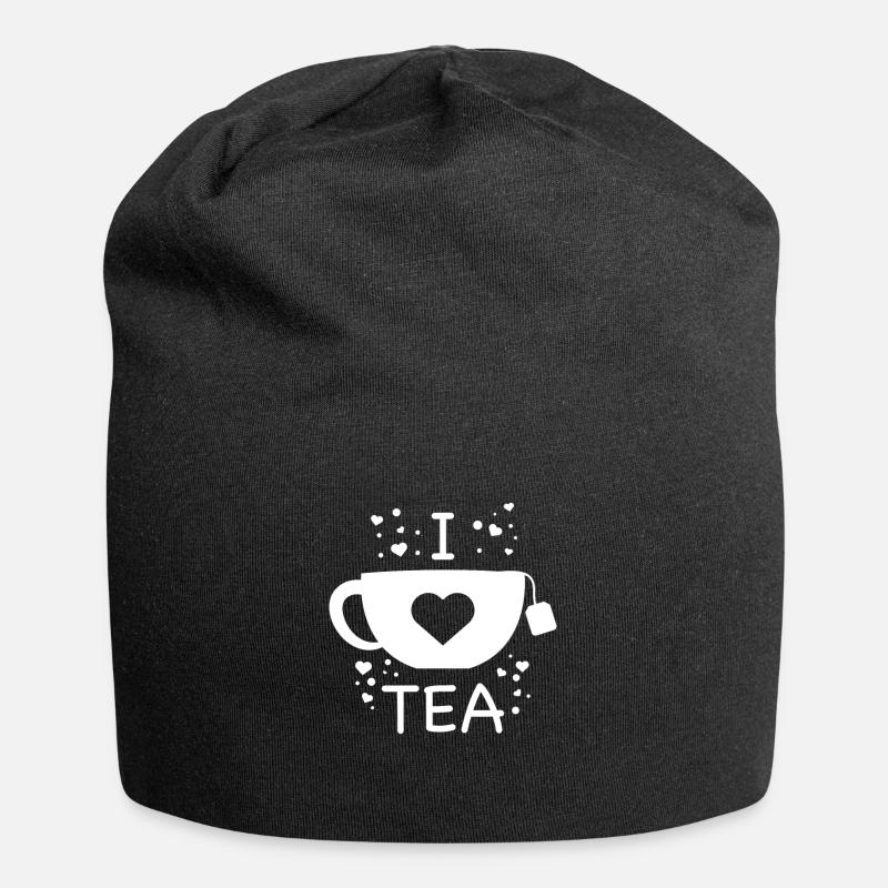 Tee - Jersey-Beanie - Schwarz