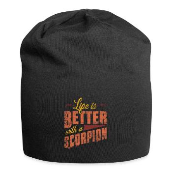 Scorpio - Jersey Beanie - black - Front