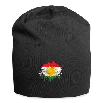 Musique du drapeau du Kurdistan - Bonnet en jersey - noir - Devant
