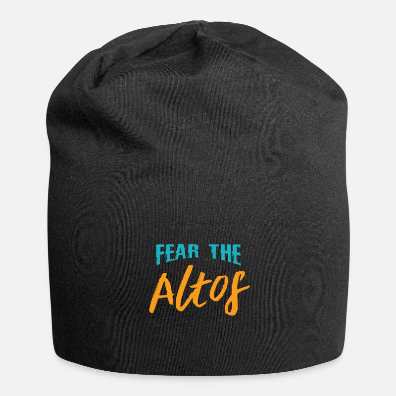 Chor Alt Sänger - Jersey-Beanie - Schwarz