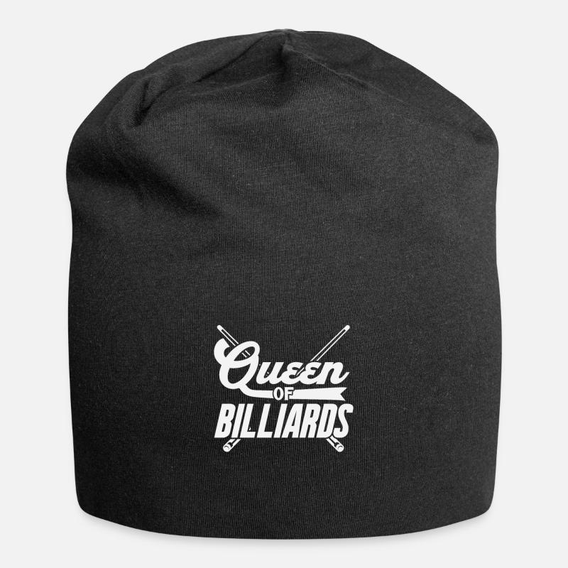 Billard - Jersey-Beanie - Schwarz
