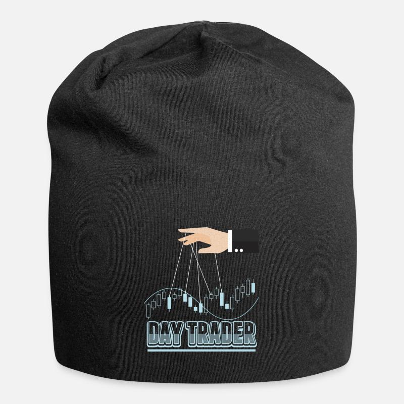 Day Trader Stock Forex Trader Fan Gift - Bonnet en jersey - noir