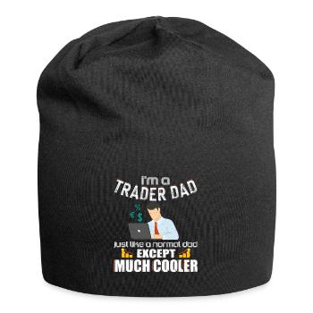Cool Trader Dad Forex Stocks Trading - Jersey-Beanie - Schwarz - Vorne