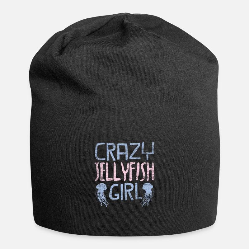 jellyfish - Jersey Beanie - black