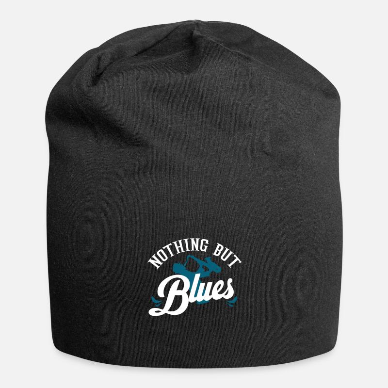 Blues - Bonnet en jersey - noir