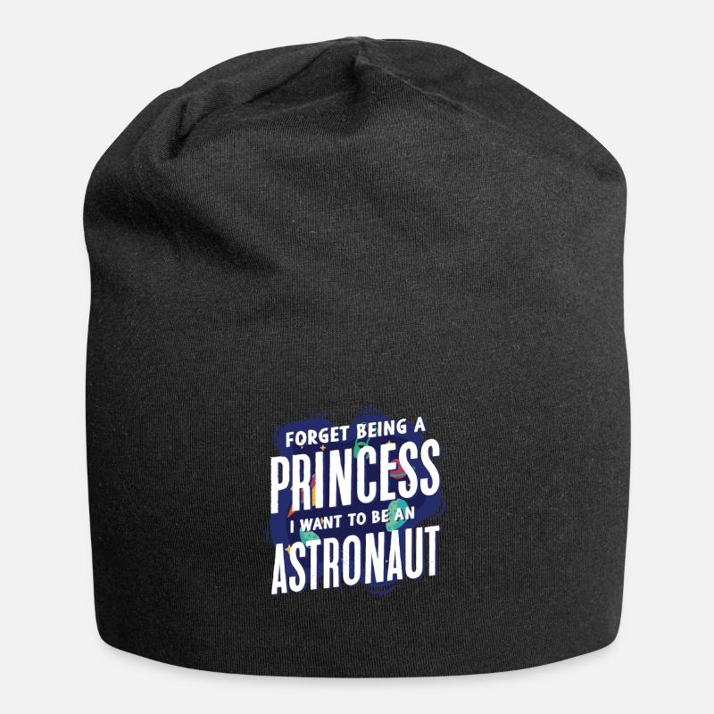 Astronaute - Bonnet en jersey - noir