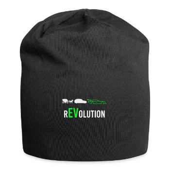 Electric Electric Electric Car eauto rEVolution - Jersey Beanie - black - Front