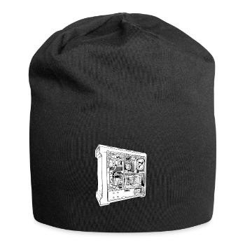Gamer PC Gift Open Gamer PC Intérieur - Bonnet en jersey - noir - Devant