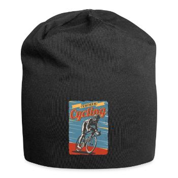 I'd rather be Cycling - Jersey Beanie - black - Front