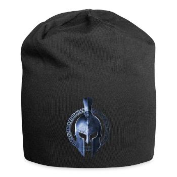 spartan helm symbol krieger gladiator - Jersey-Beanie - Schwarz - Vorne