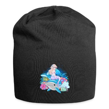 Mermaid Mermaid Gift - Jersey Beanie - black - Front