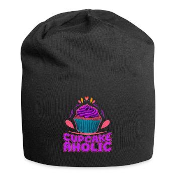 Cupcake Aholic Cupcake Addicted - Jersey Beanie - black - Front