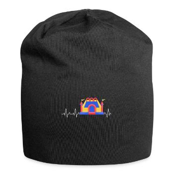 Château gonflable Heartbeat Château gonflable - Bonnet en jersey - noir - Devant