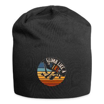 Grimpeuse Grimpeuse WoBouldering - Bonnet en jersey - noir - Devant