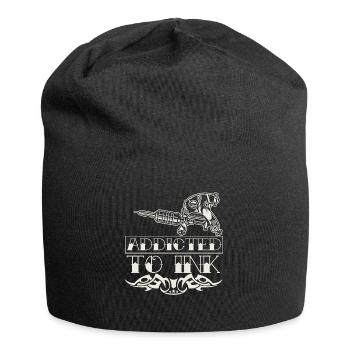 Tattoo Addict Tattoo Artist Citation Tattoo Artist - Bonnet en jersey - noir - Devant