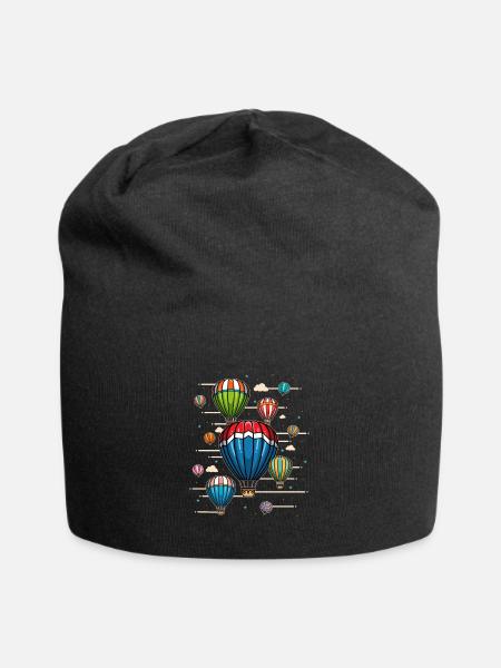 Conduite en montgolfière pour les pilotes de montgolfière - Bonnet en jersey - noir