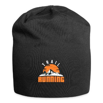 TrailRunning Trail Running Trailrunner Mountain Running - Jersey Beanie - black - Front