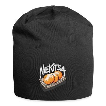 Mekitsa Food Bulgarian Cuisine Mekitsa - Jersey-Beanie - Schwarz - Vorne