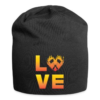 Axe throwing - Jersey Beanie - black - Front