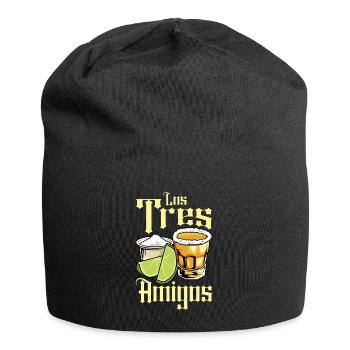 Los Tres Amigos Tequila Mexico Fiesta - Jersey-Beanie - Schwarz - Vorne
