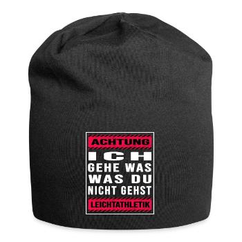 Leichtathletik sportgehen Geher Trail Marathon - Jersey-Beanie - Schwarz - Vorne