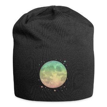 Lune Pastel Céleste - Bonnet en jersey - noir - Devant