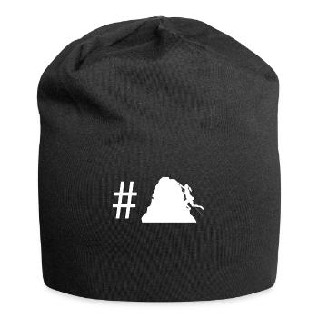 Hashtag - Female Climbing - - Jersey Beanie - black - Front