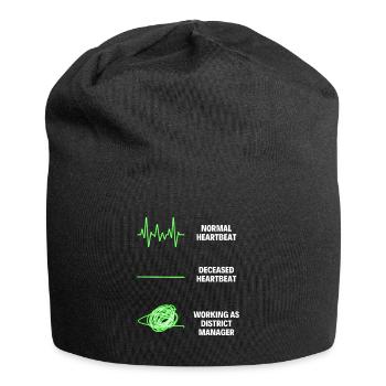 District Manager Managing Territorial Manager - Jersey Beanie - black - Front